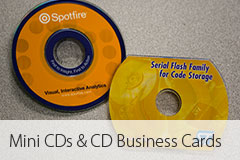 Mini CDs and Business Card CDs