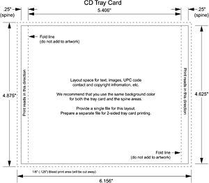 Cd Liner Notes Template Microsoft Word