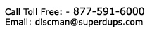 Superdups - CD & DVD Duplication and Replication and more