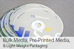 Bulk Media, Pre-Printed Media, and Light Weight Packaging